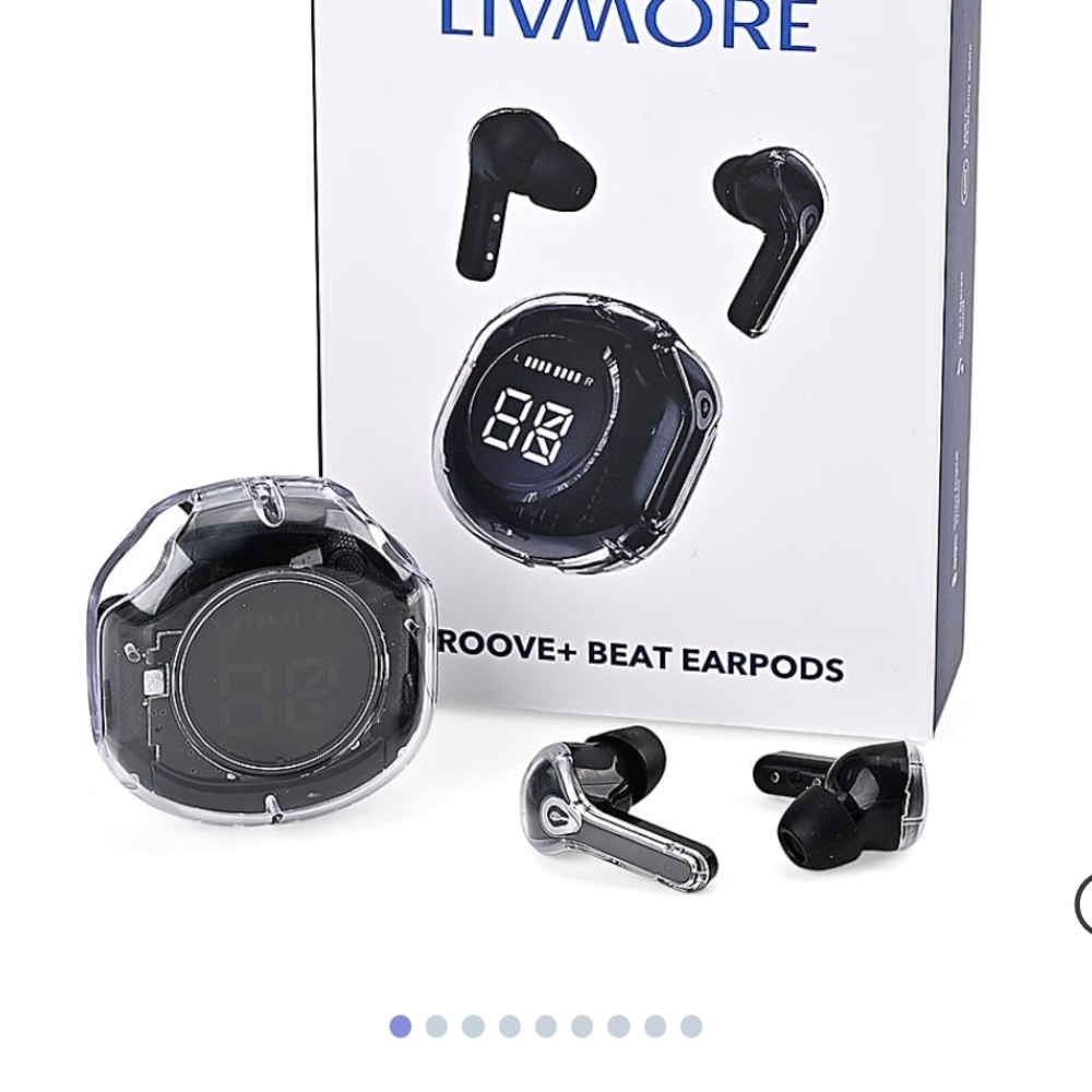 Black Groove+ Beat Earbuds.  GREAT Mothers Day Gift